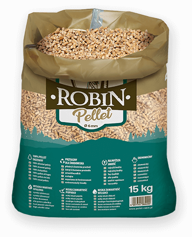 worek pelletu opałowego Robin do kupienia w Tolkmicku lub sklepie internetowym